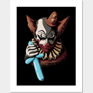 Clowns Are Evil Posters and Art